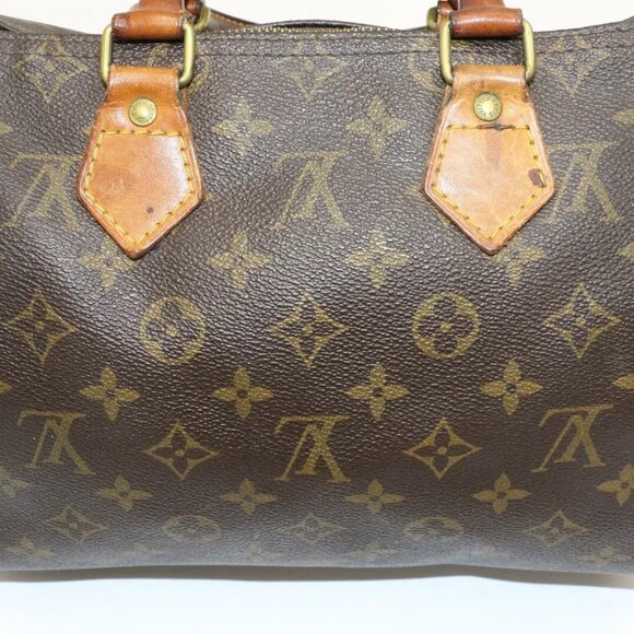 Louis Vuitton Speedy Leather Handbag - Brown *READ* - Picture 6 of 16